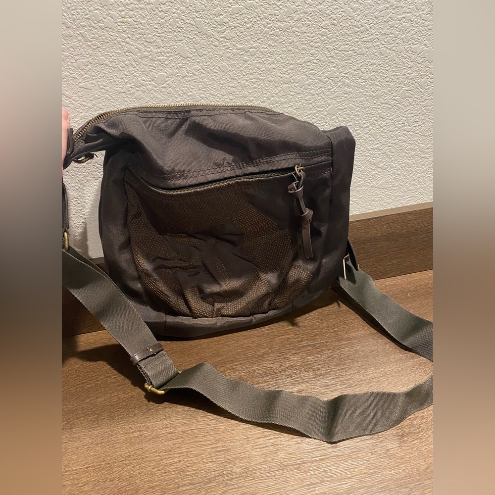 Sisley Dark Brown Men's Messenger Bag